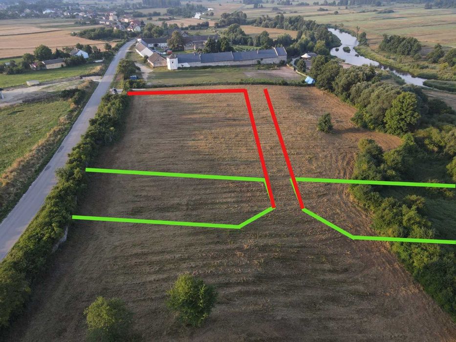 Przepiękna działka- dla konesera!