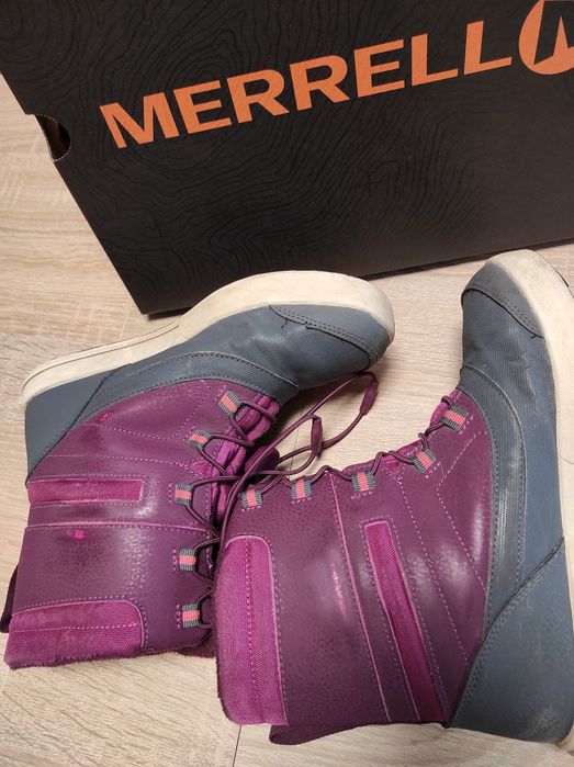 Детские сапоги merrell snow drift waterproof, 100% оригинал