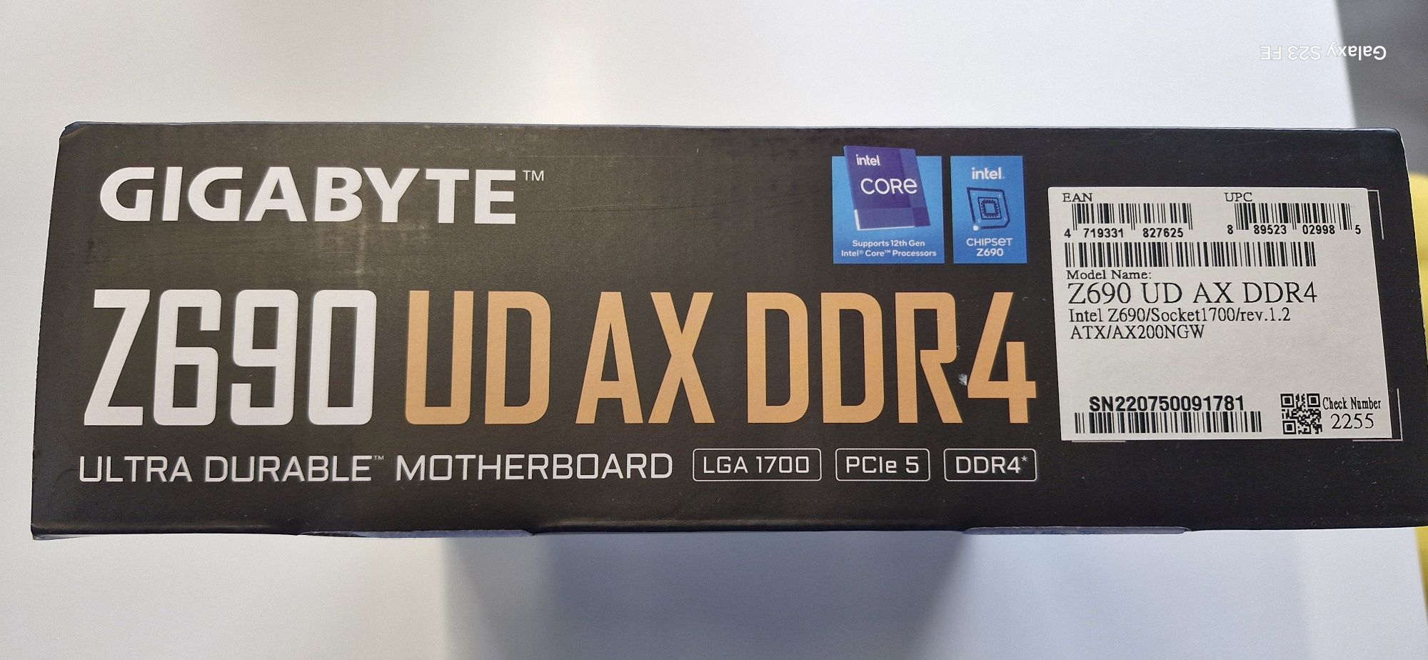 Płyta główna gigabyte Z690 UD AX DDR4