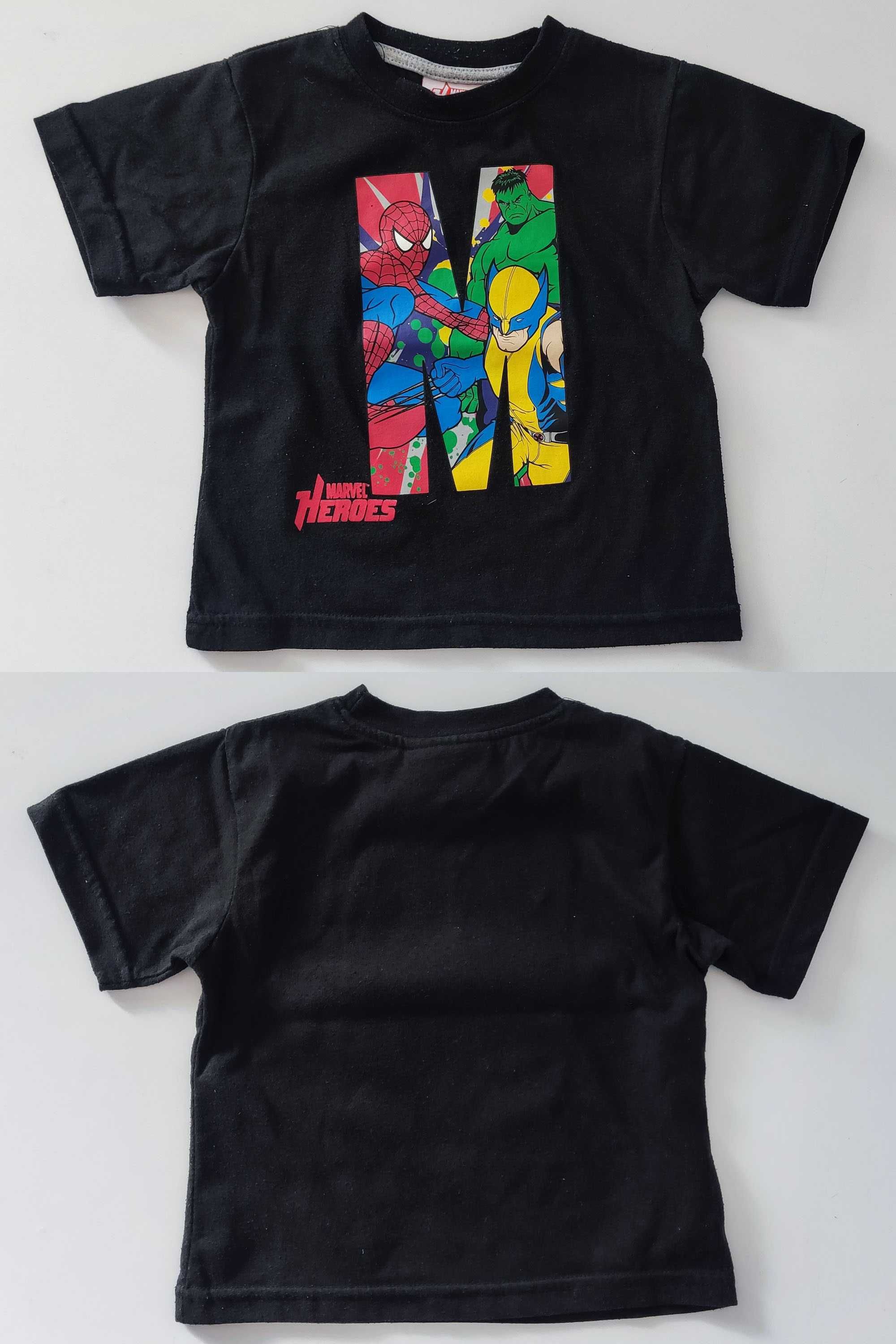 92 98 Bluzka Bluzeczka T-shirt Koszulka lato Marver Heroes Batman Hulk