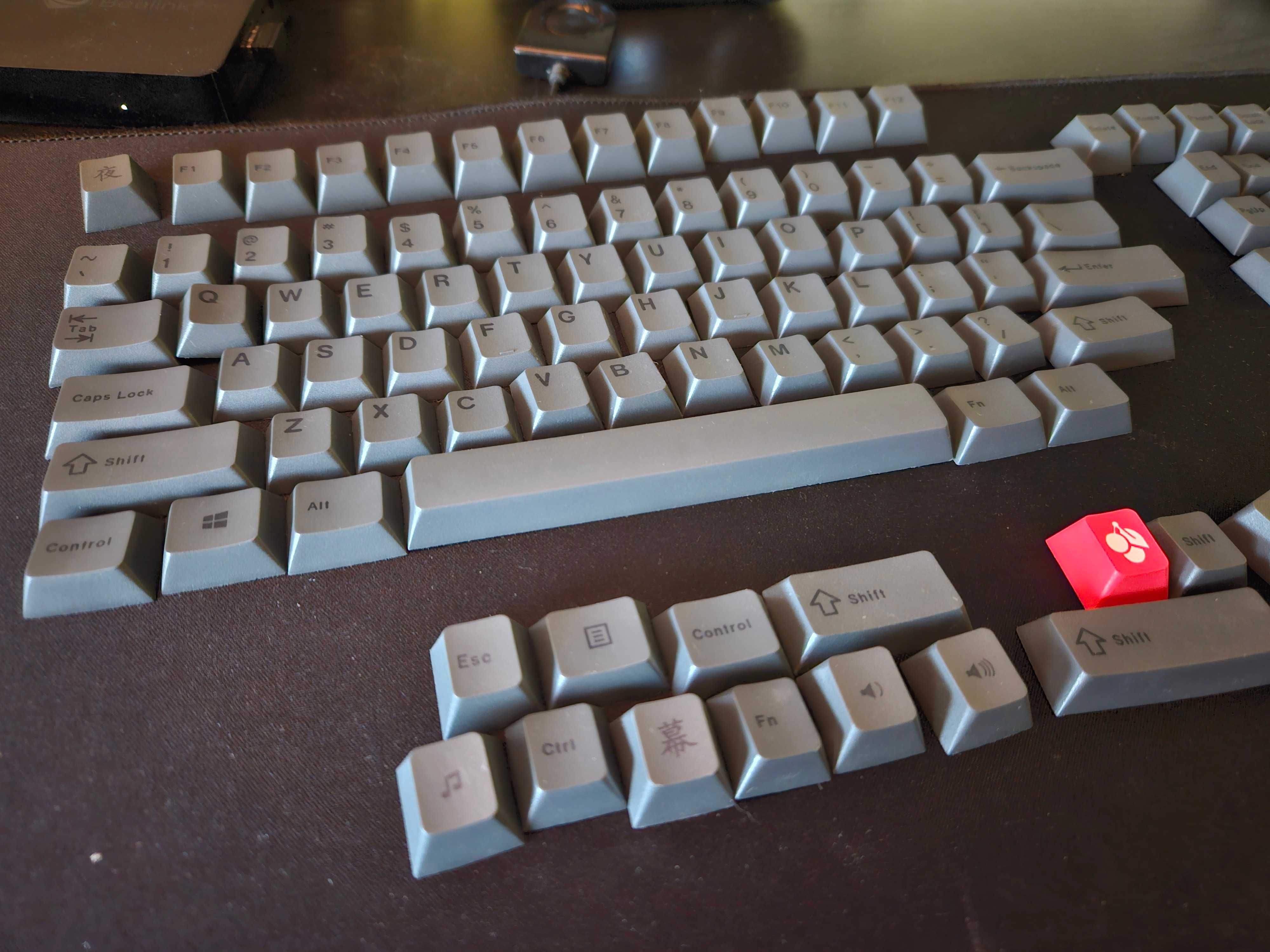 Keycaps PBT Incognito - ANSI US