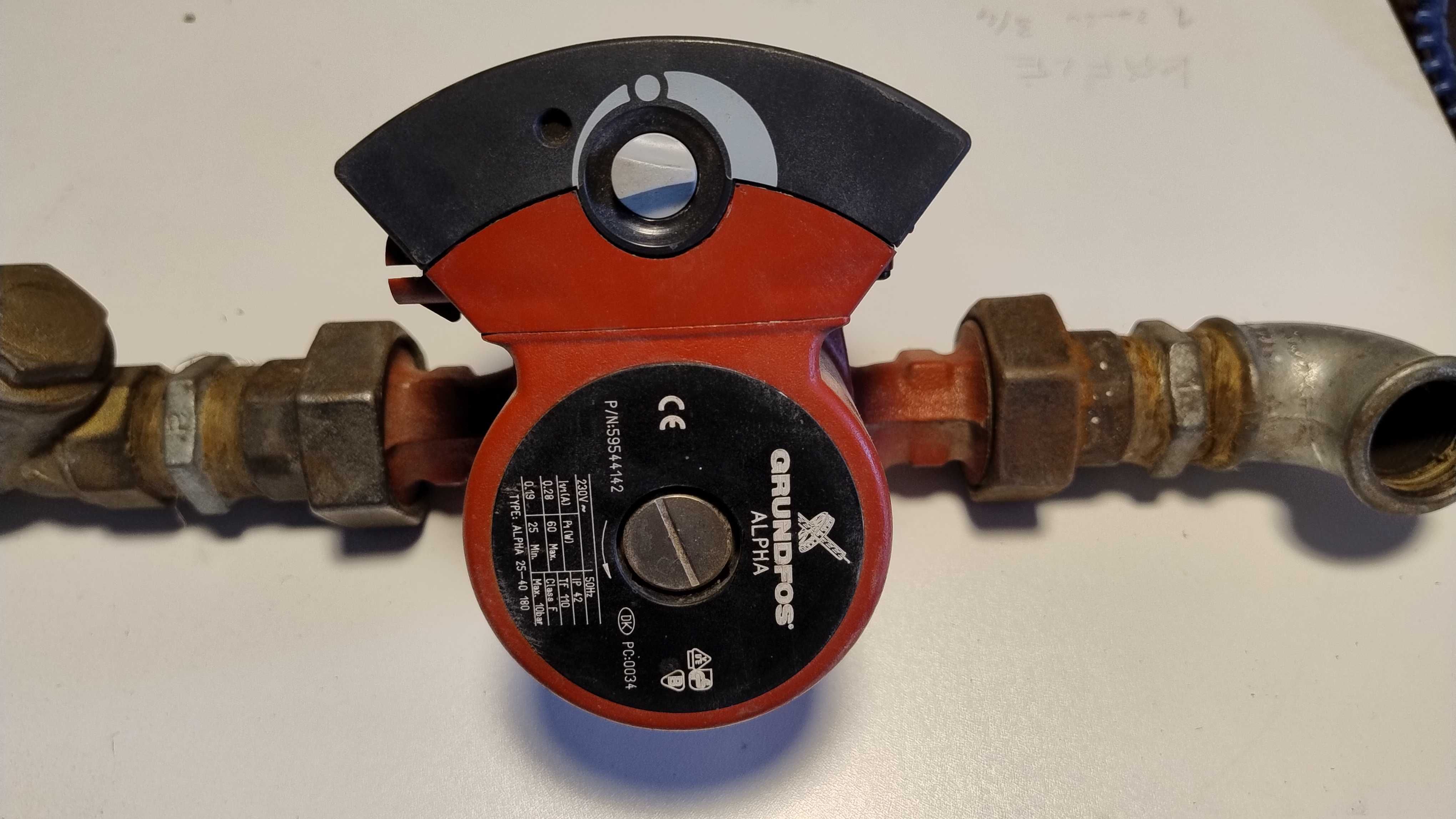 Pompa obiegowa GRUNDFOS alpha.