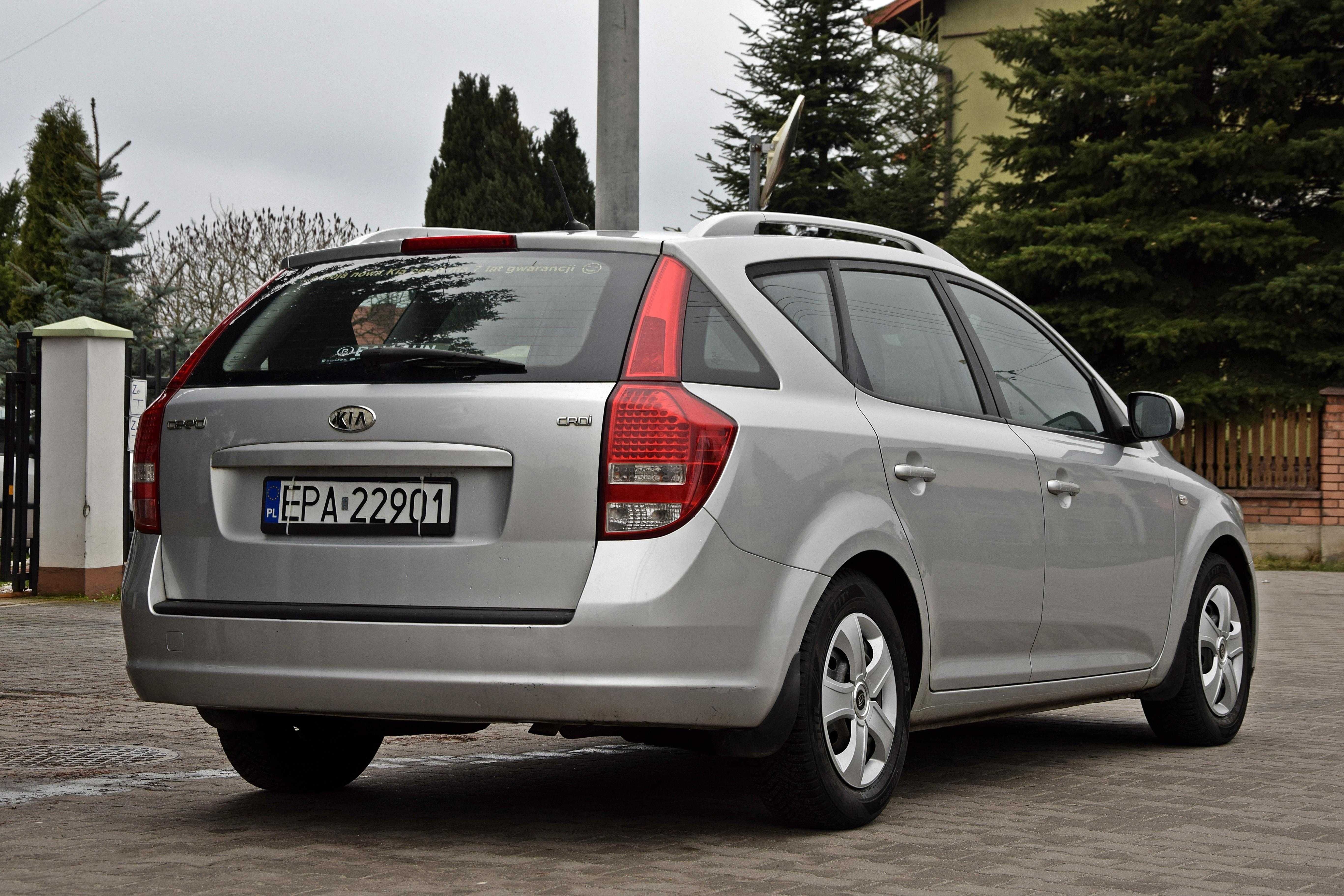 KIA CEED 1.6 CRDI 115KM Lift Kombi Klimatyzacja Elektryka SalonPL 2009