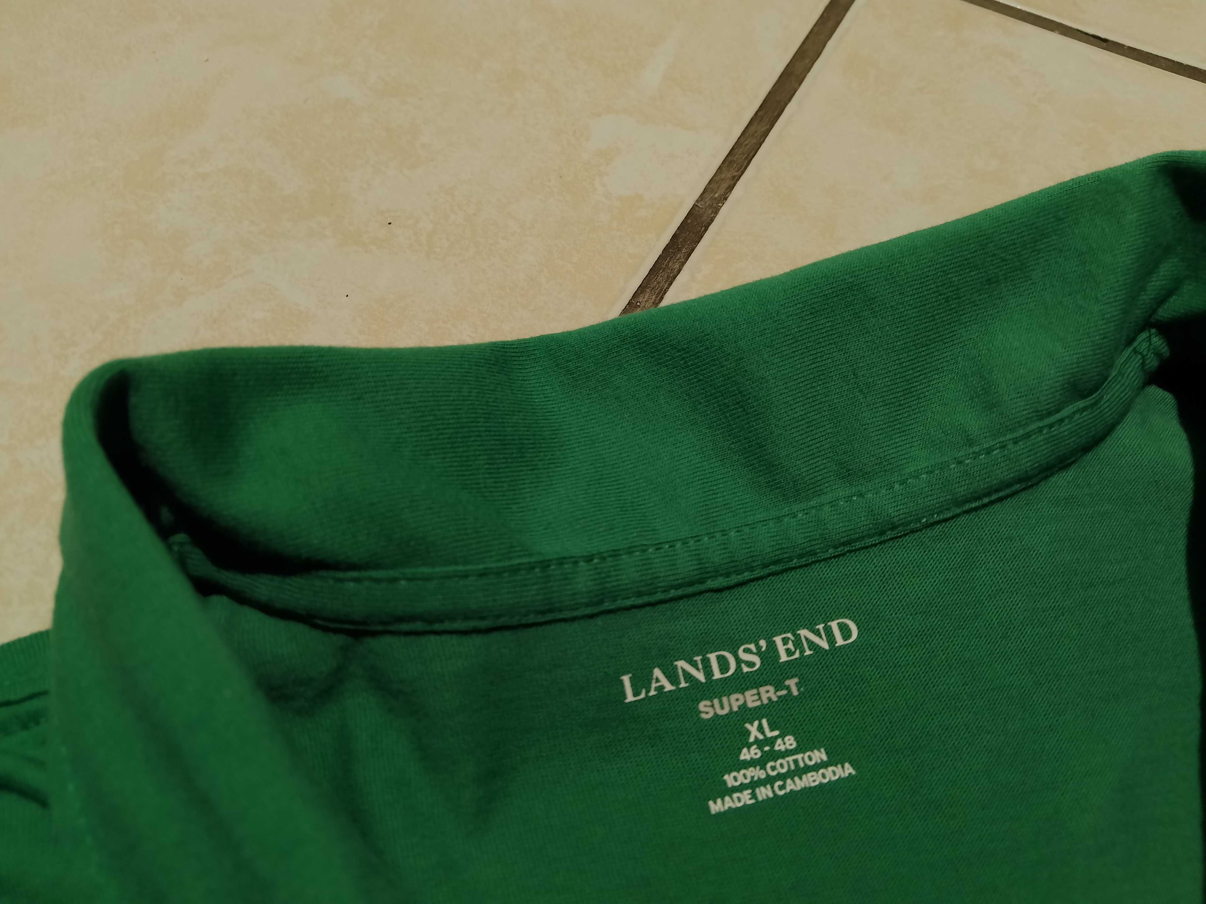 LANDS END USA - NOWA! Koszulka Polo Męska rozmiar XL
