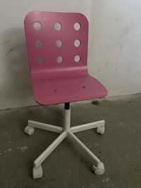 Krzesło obrotowe biurowe dziecko ikea