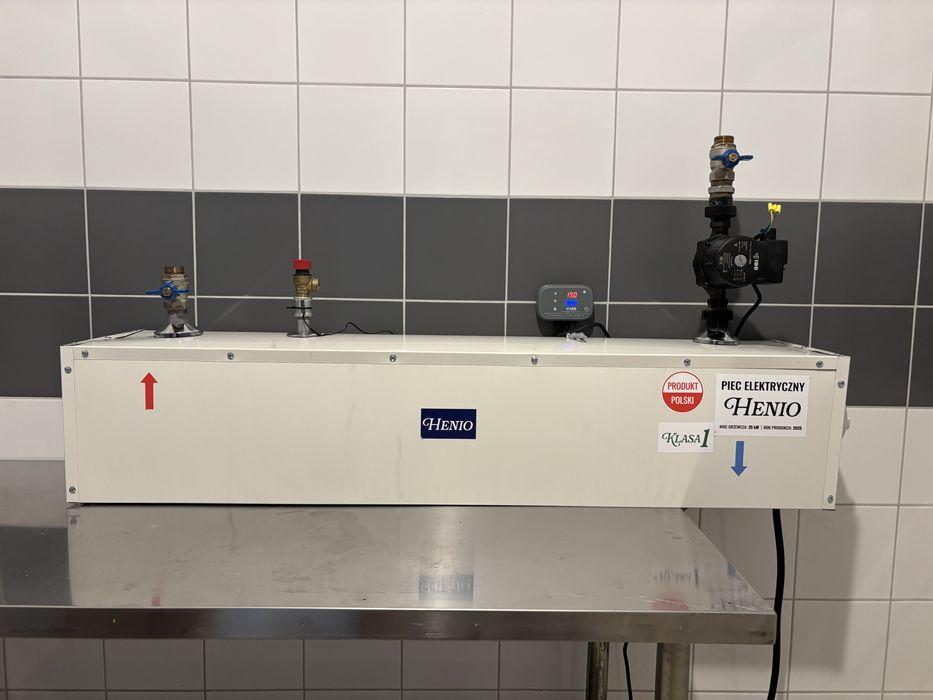 NOWY piec elektryczny do ogrzewania centralnego HENIO