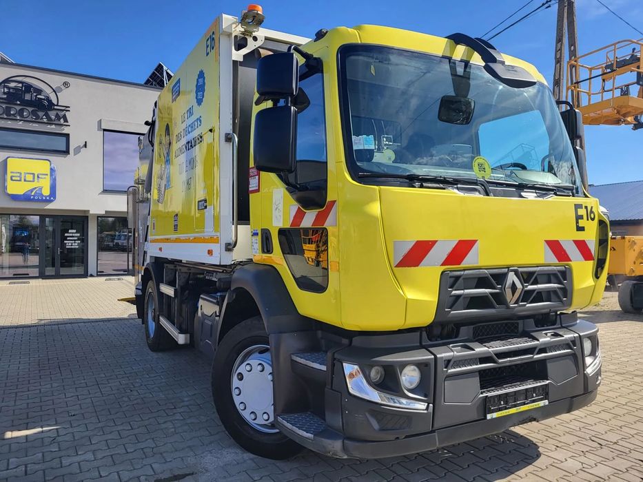 Renault D19 EURO 6  Samochód ciężarowy marki Renault Gama D z zabudową śmieciarki FAUN