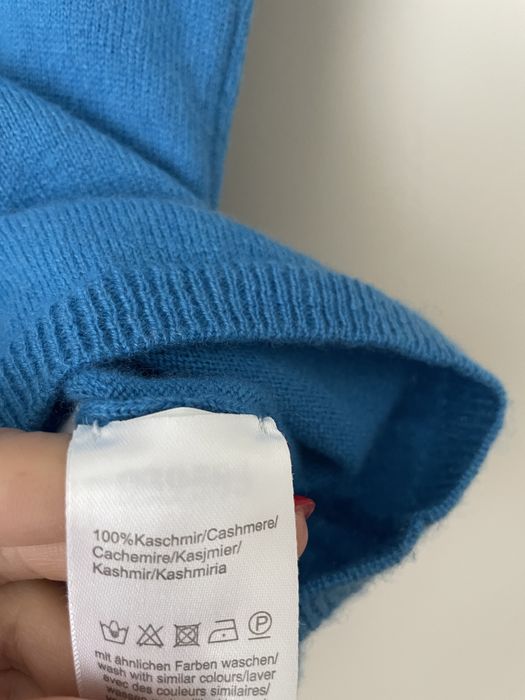 100 % кашемір гольф светр S/M cos massimo