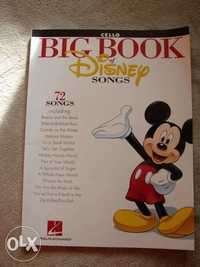 Nowe nuty Hal Leonard The Big Book Of Disney Songs Cello