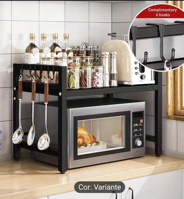 Prateleira Expansível para Micro-ondas