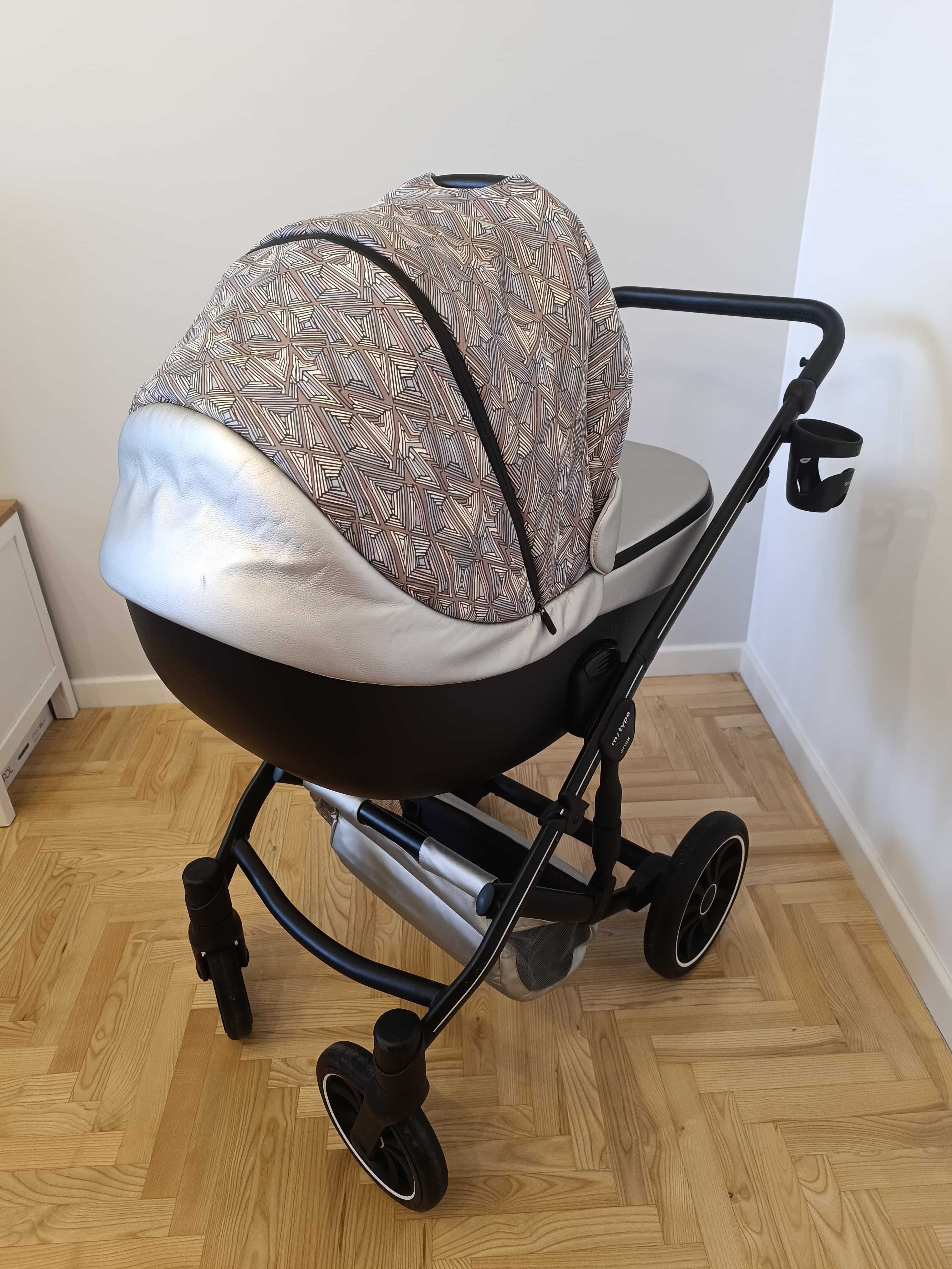 Wózek Anex M Type Vogue 2w1, Gondola + Spacerówka + dodatki