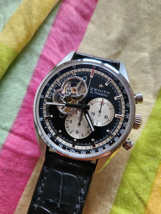 Zenith El Primero 03.2042.4061 komplet idealny + etui + prezent