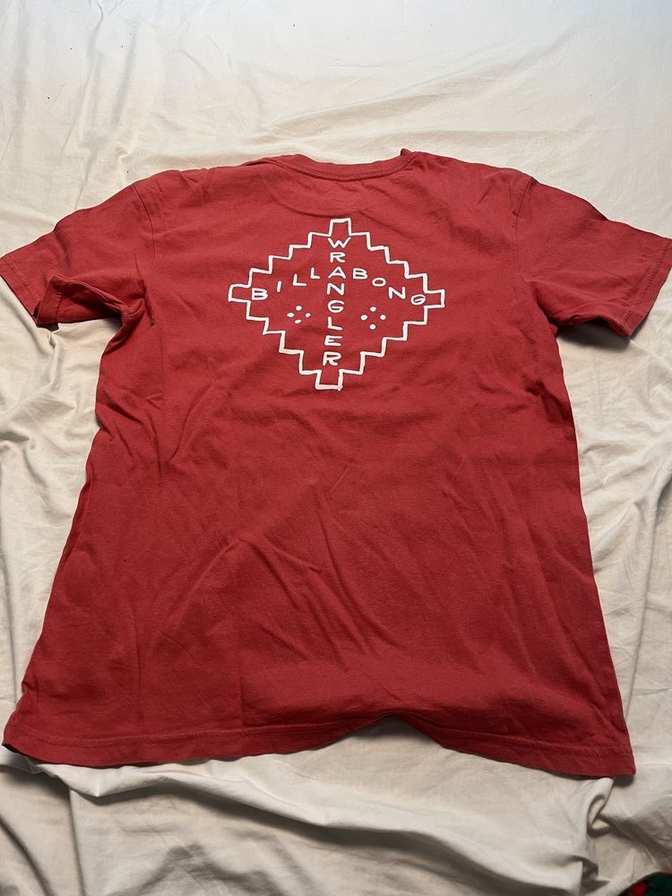 T-shirt da billabong vermelha