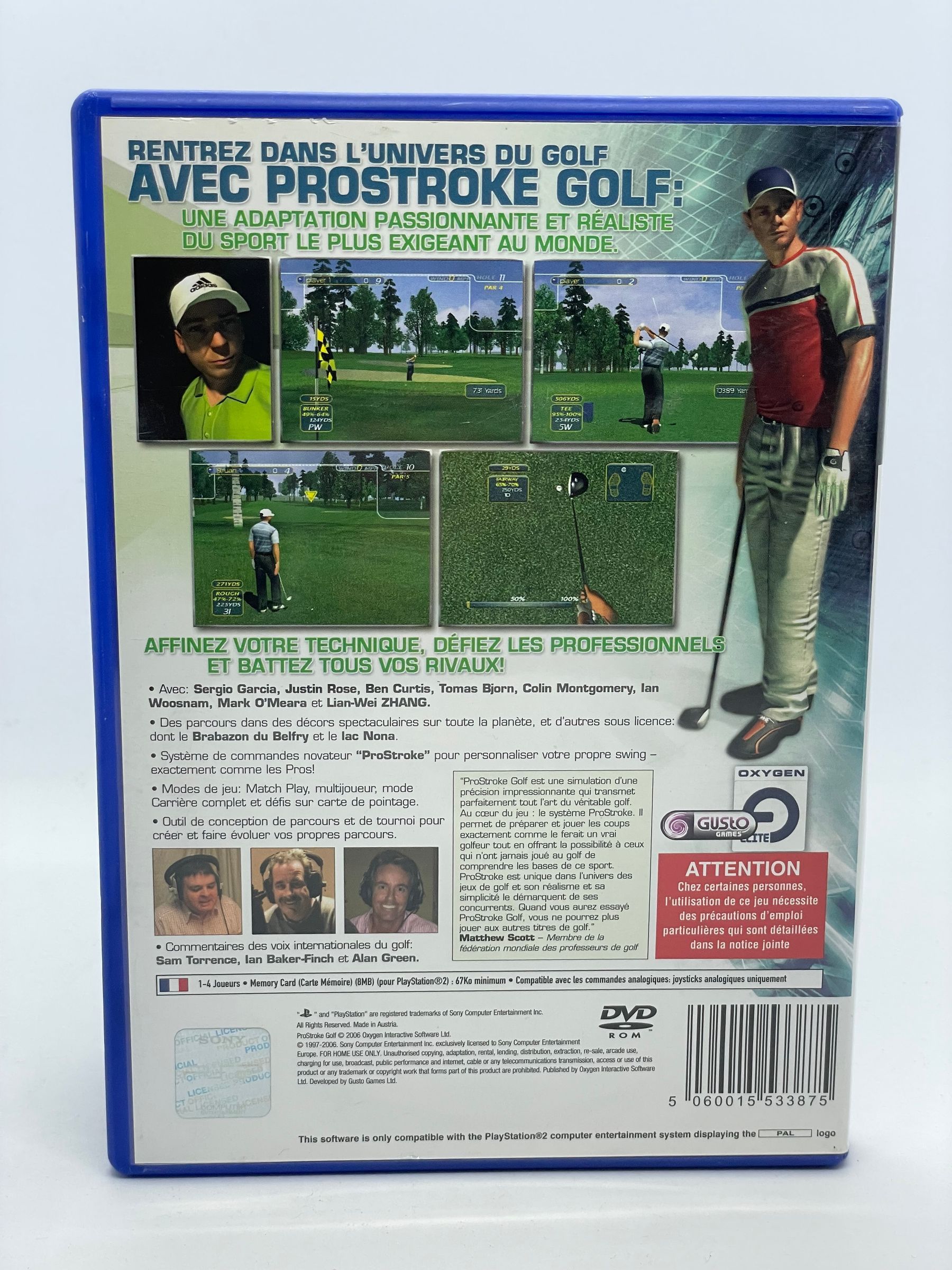 ProStroke Golf PS2