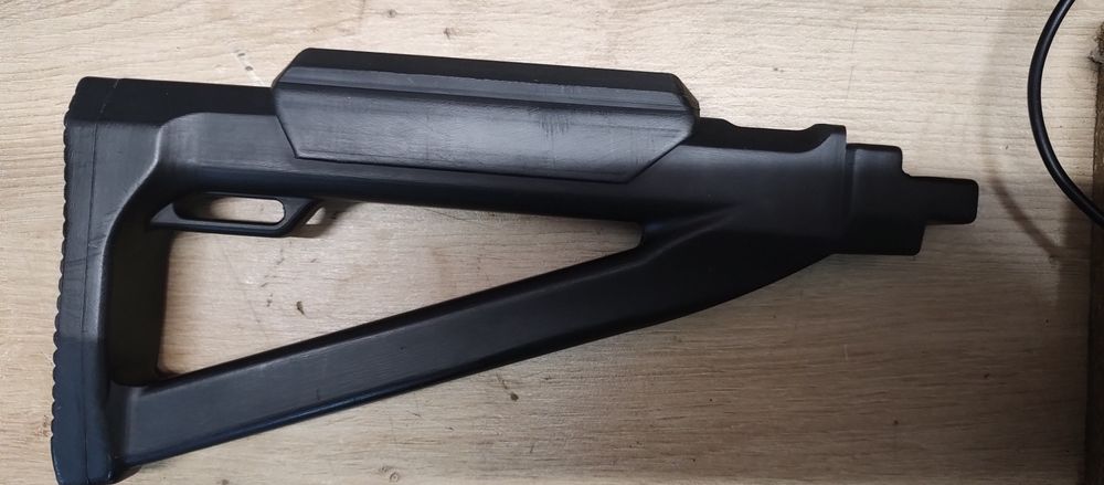 Приклад із щокою для  АК-74, додатковий тюнінг