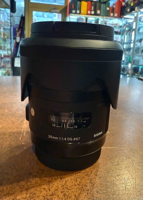 Obiektyw Sigma 35mm F1.4 DG HSM Canon | Stan bardzo dobry