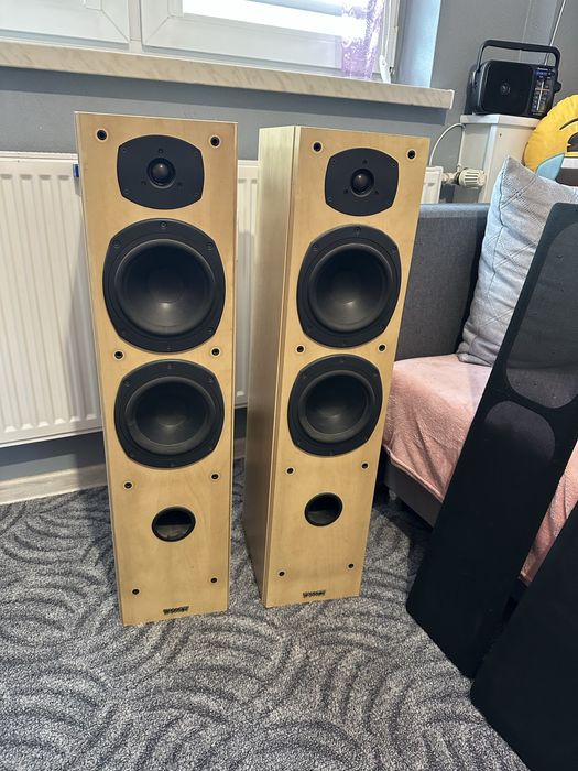 2 kolumny TANNOY m4 shadow beech zadbane