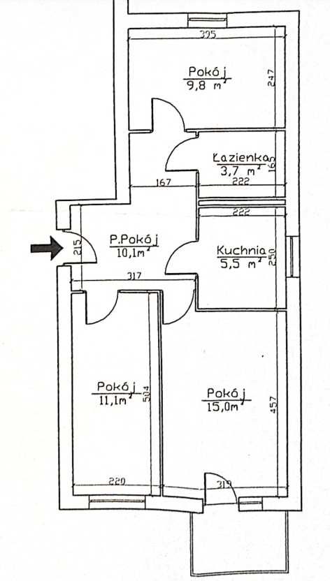 Piątkowo, os. Jagiełły - 3 pokoje, balkon, wolne od zaraz