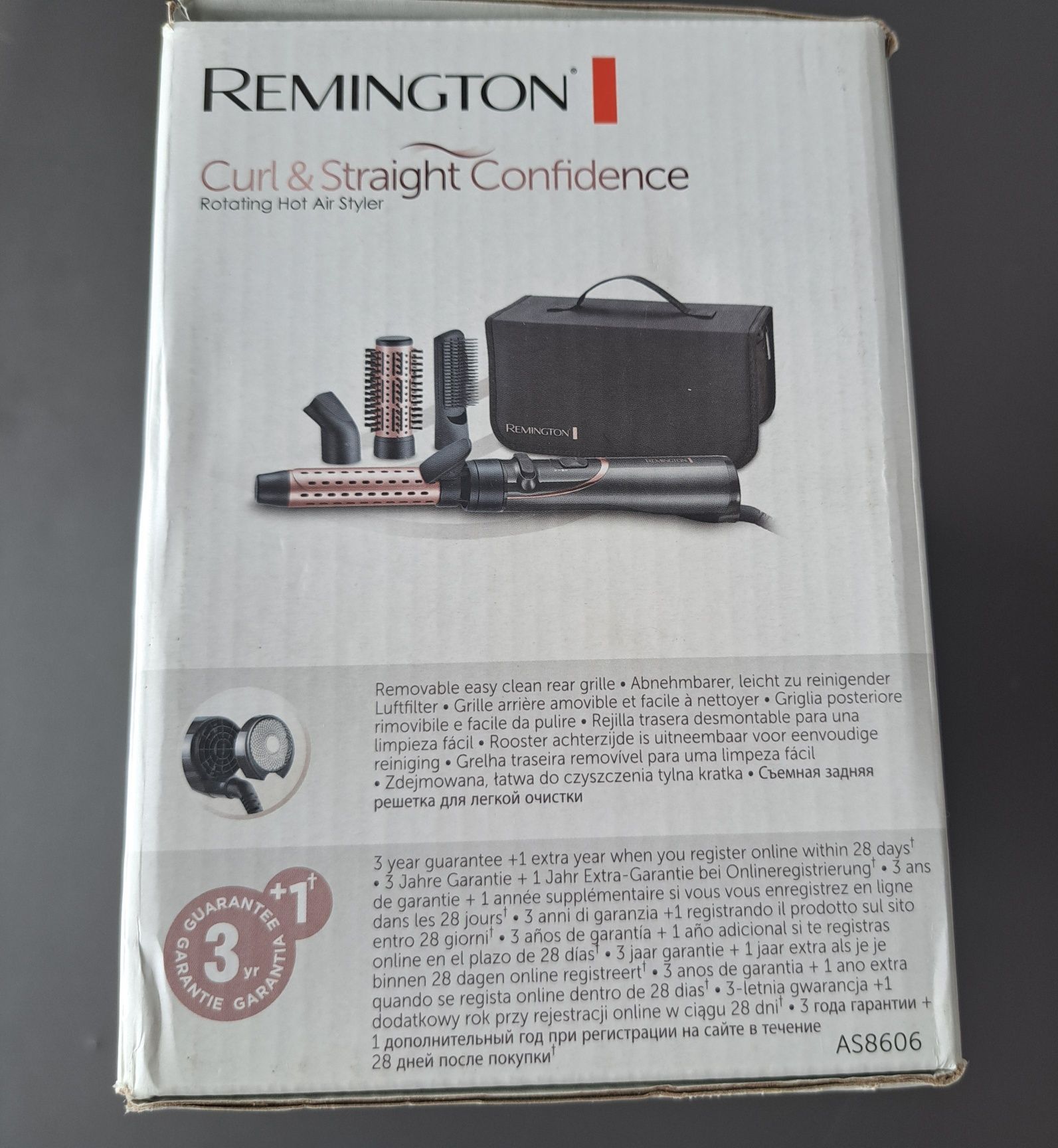 REMIGTON suszarko lokówka Remington Curl & Straight Confidence AS8606
