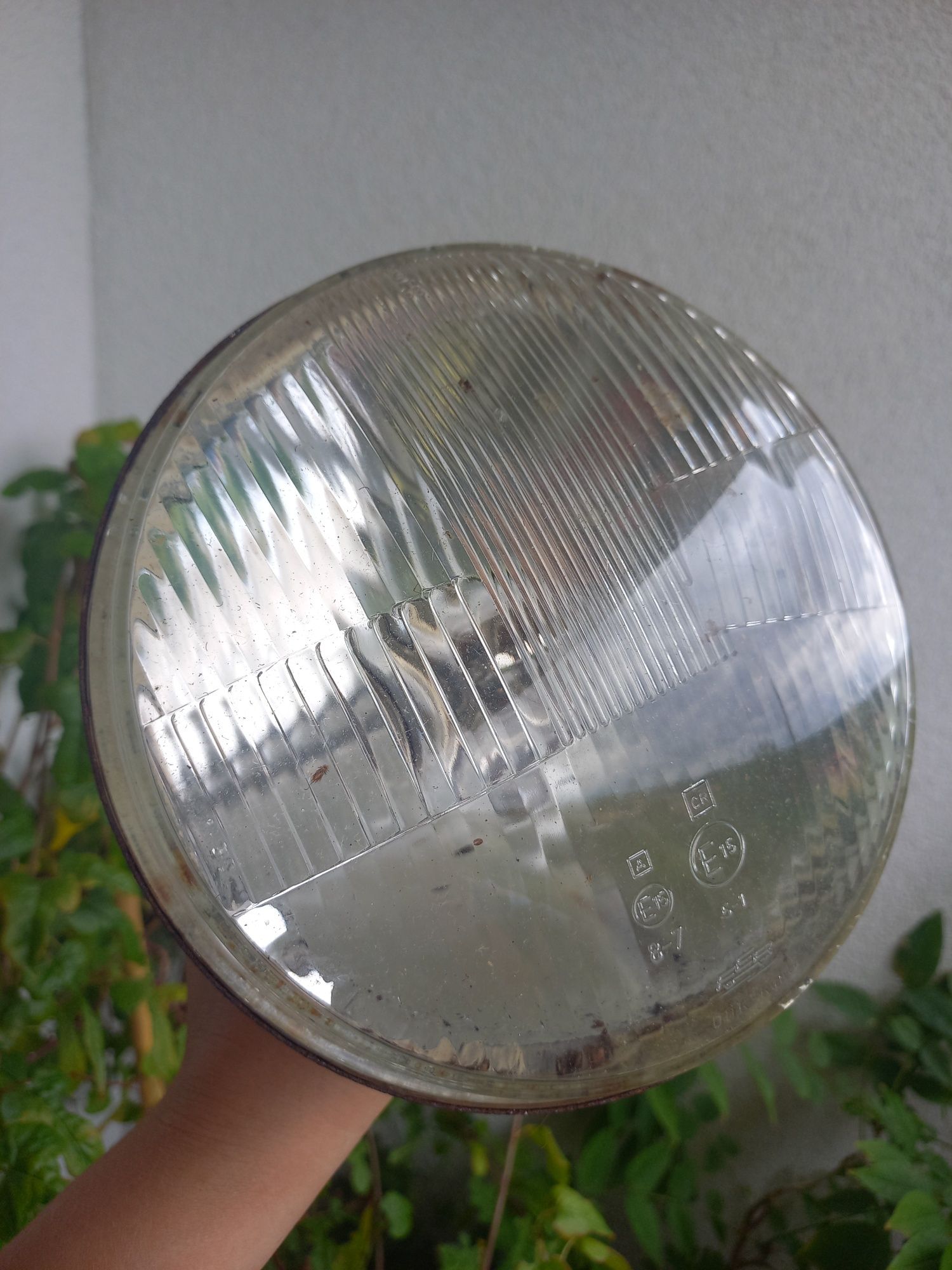 Ruhla ddr e15 reflektor lampa loft oświetlenie wartburg