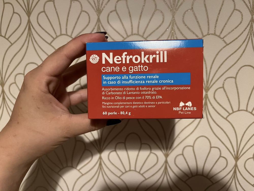 Nefrokrill pies/kot suplement na nerki 69 tabletek