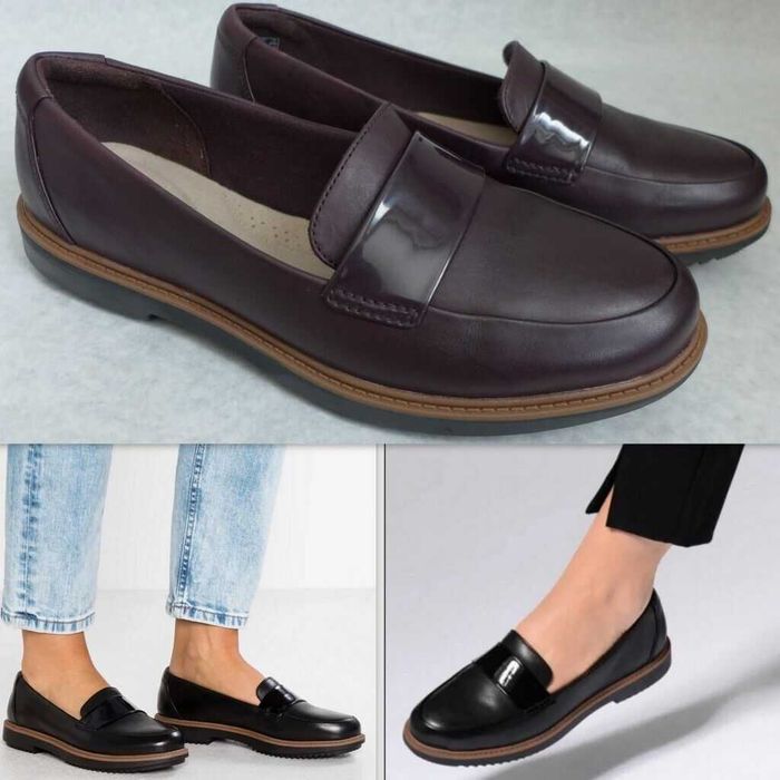 Оригінальні колекційні жіночі лофери Clarks