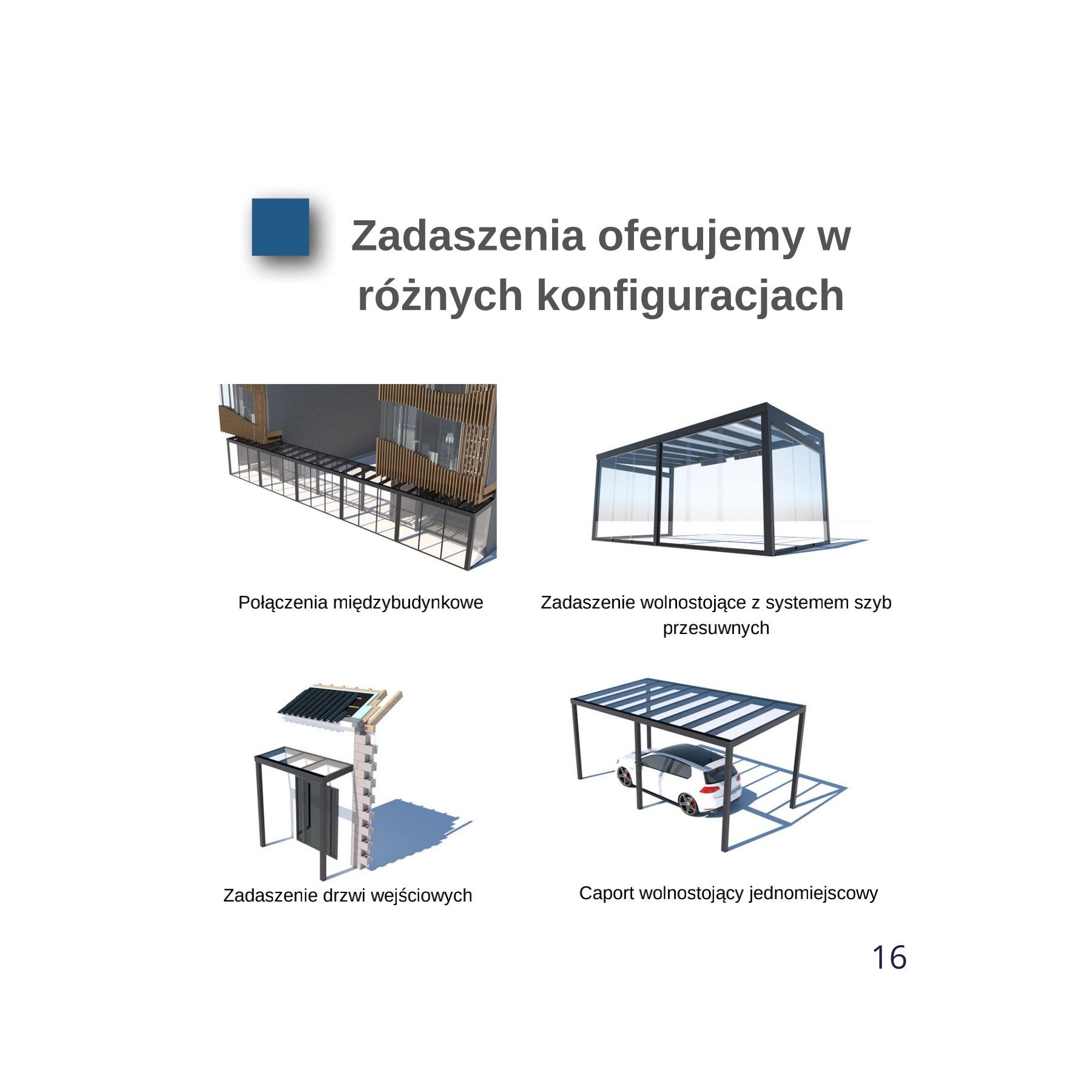 Wiata samochodowa ,,Carport,,