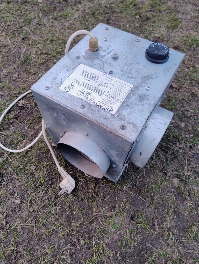 Turbina wentylator kominkowy Dospel KOM 400 z osprzętem