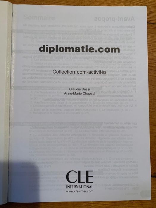 Продам книгу Diplomatie.com