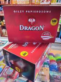 Gilza papierosowa DRAGON 500 sztuk