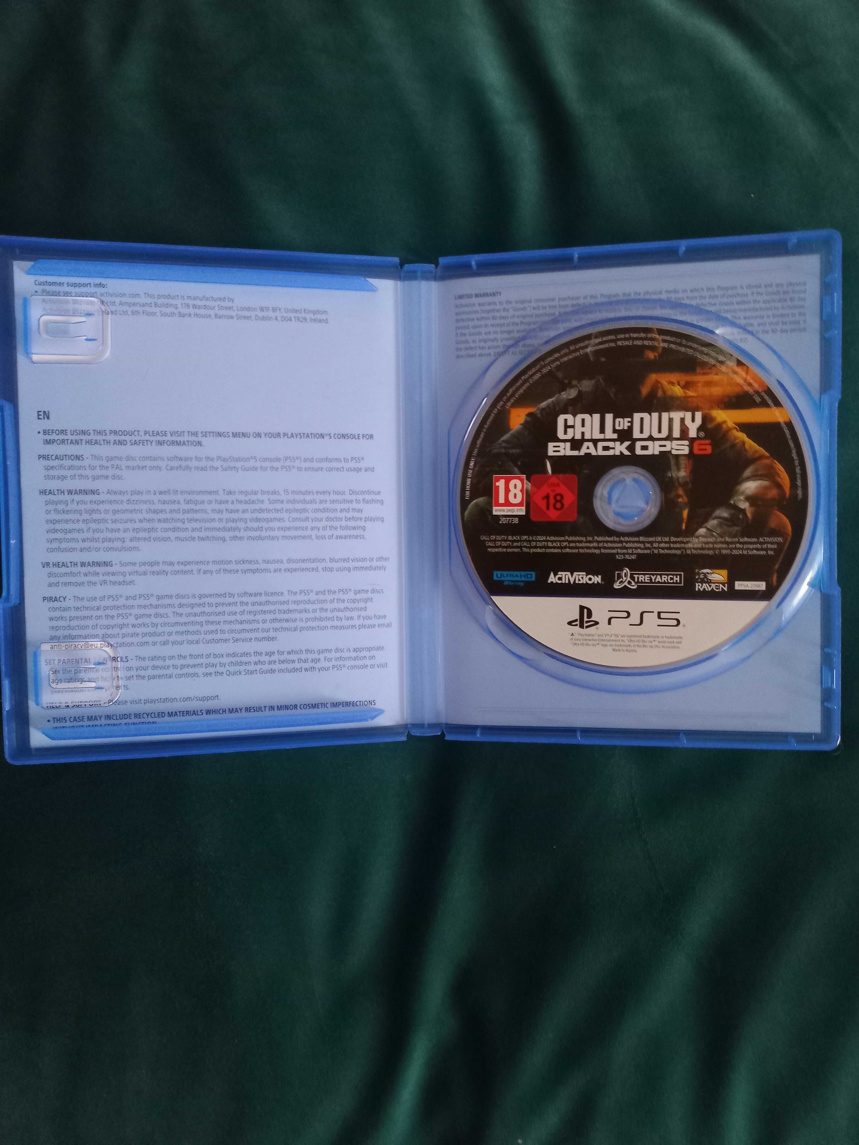 диск Call of duty: black ops 6 (PS5)