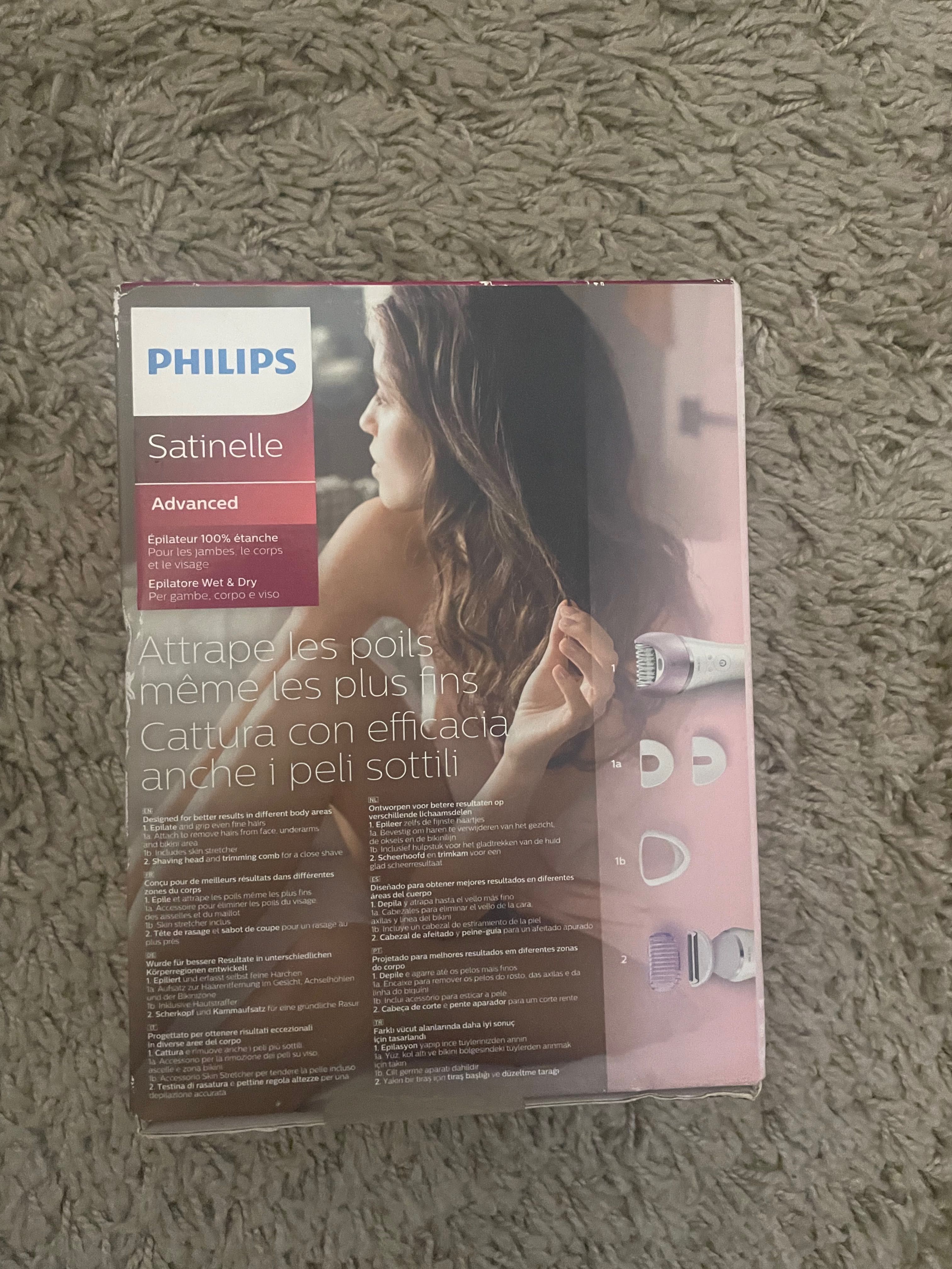 PHILIPS Santinelle Advanced- Wet and dry epilator para todo o corpo