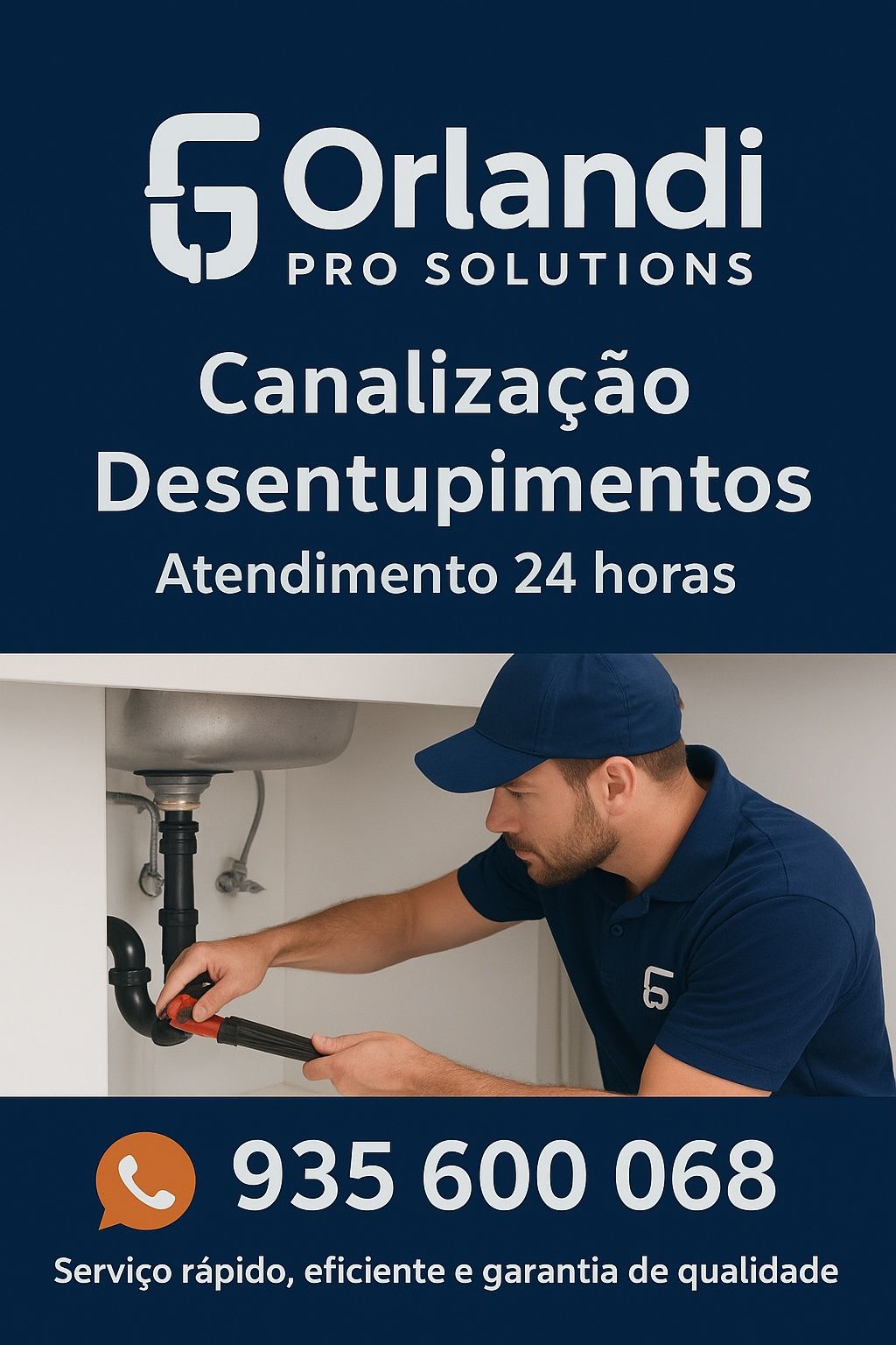 “Cano entupido ou roturas? G Orlandi Pro Solutions resolve AGORA!” 24H