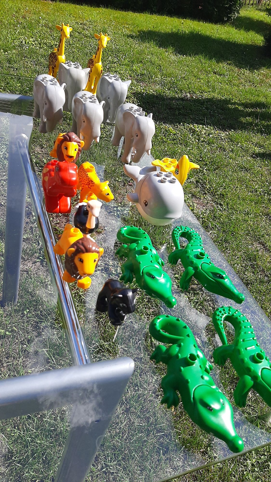 Ponad 200 zwierząt lego duplo