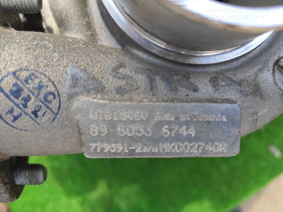 Турбина турбіна 8980536744 98053674 opel astra j meriva 1.7 розборка