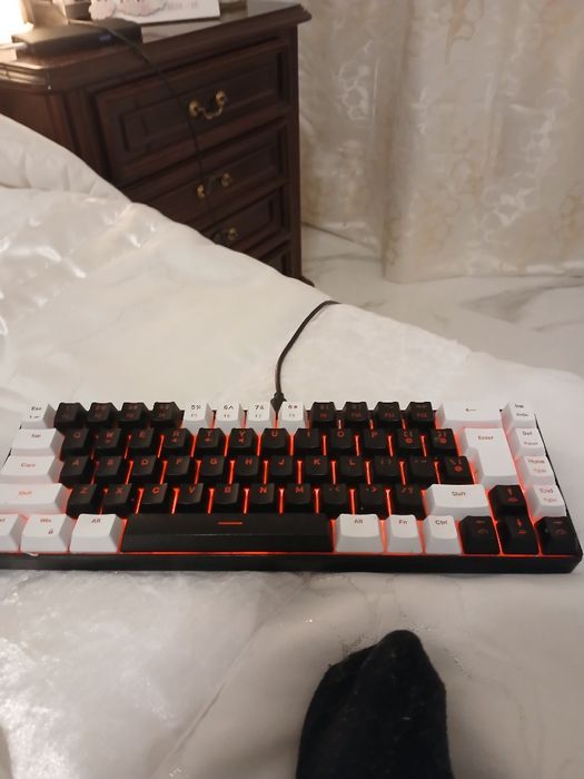 Teclado gamer com leds