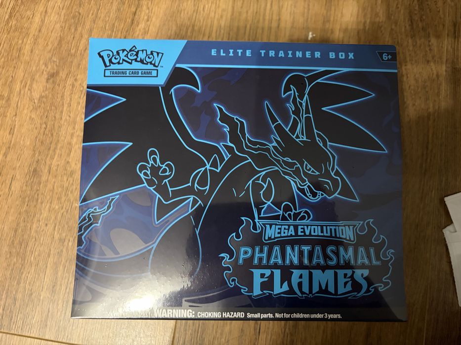 Pokemon TCG Phantasmal Flames Etb Elite Trainer Box
