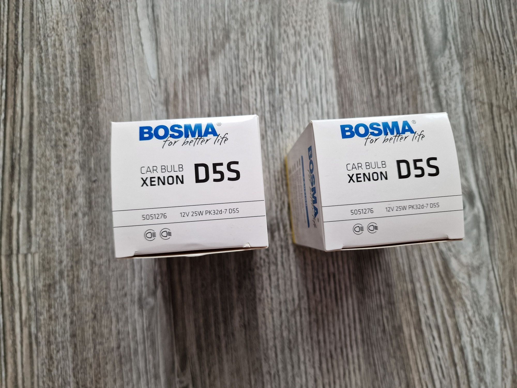 Nowe żarniki D5S Bosma 6000k