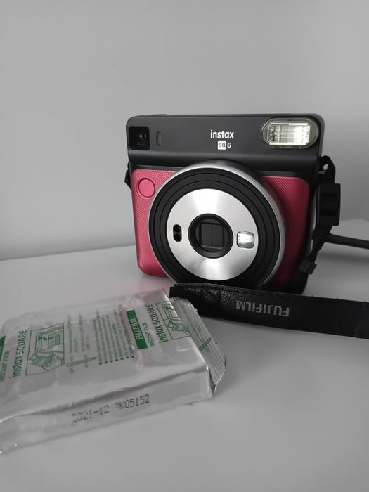 Instax SQ6 czerwony ! 10 zdjęć gratis !