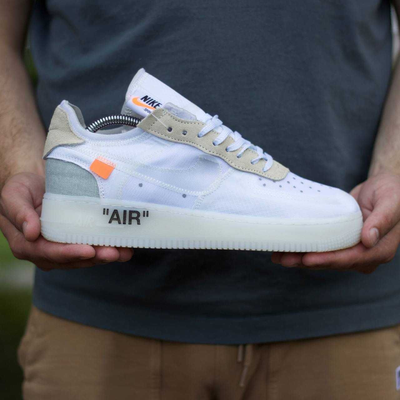 Buty Off-White x Nike Air Force 1 White
 rozmiar 36-45