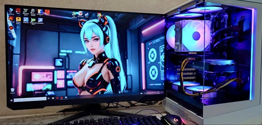 Игровой пк RTX3070 i7 rust stalker2 fs25 pubg warzone cs2
