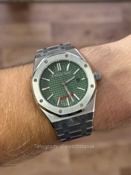 Годинник Audemars Piguet Royal Oak Green Dial