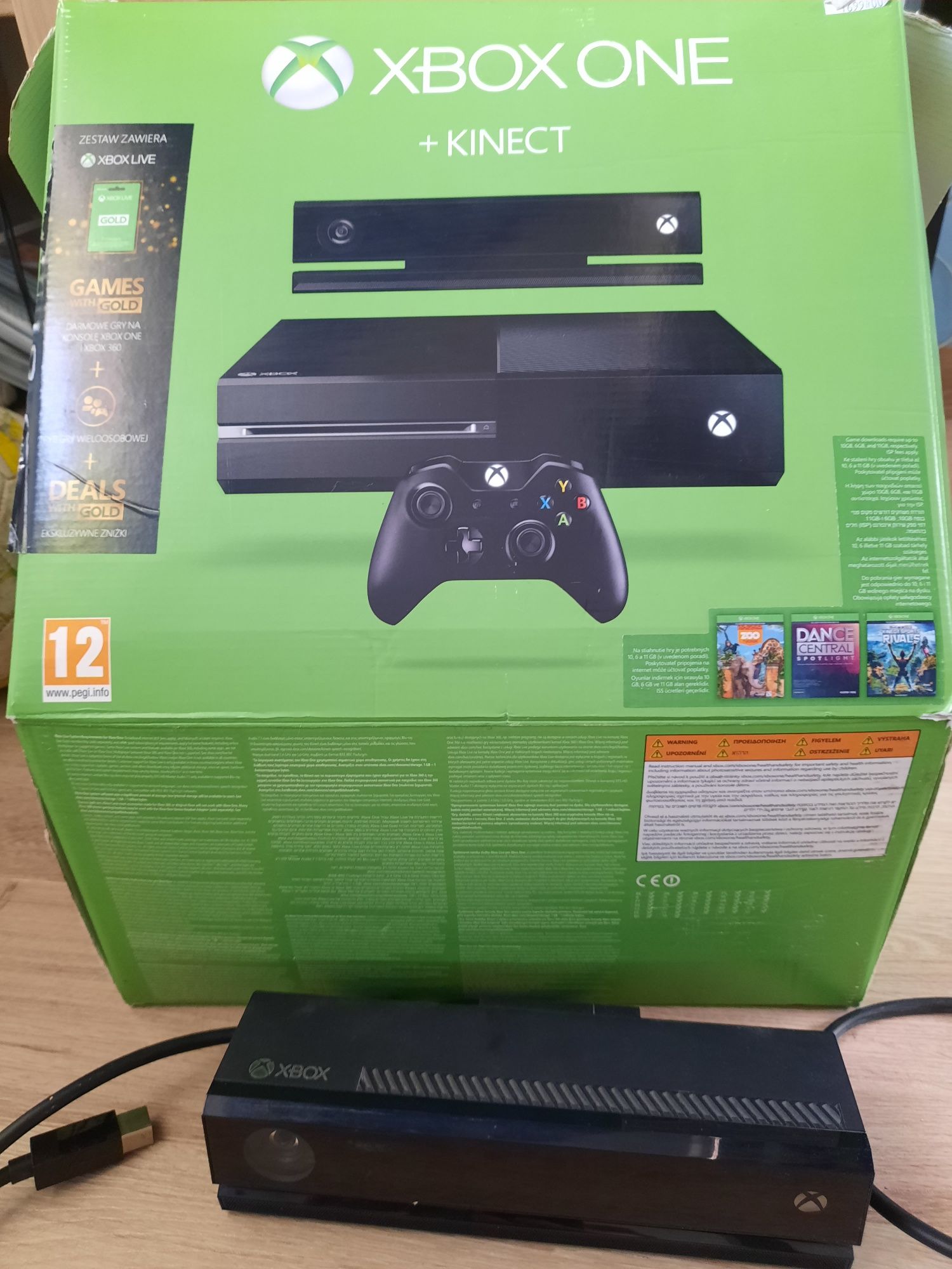 Konsola Xbox one + kineckt