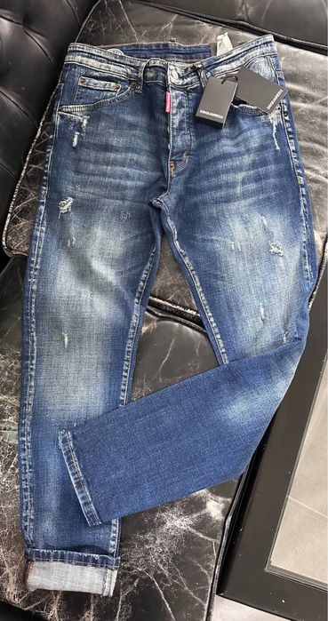 Spodnie męskie jeansy DSQ nowe, roz. 50