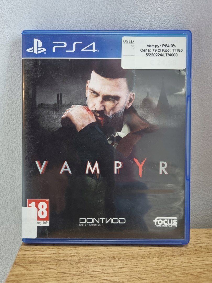Gra Vampyr Ps4 Playstation 4 Używana
