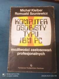 Komputer osobisty typu IBM PC książka używana