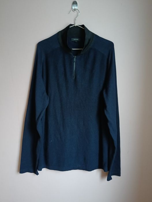 Granatowy sweter męski River Island rozm.L