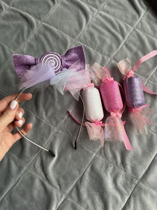 Обруч обідок «Цукерка» на новорічне свято