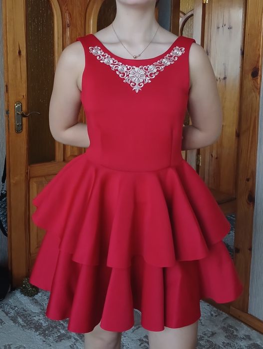Плаття червоне вечірнє