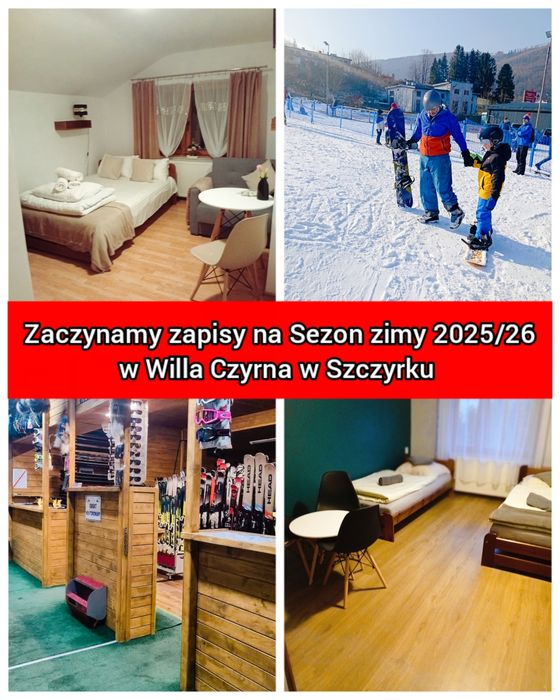 Willa Czyrna przy Gondoli -blisko stoków , szkółek narciarskich